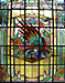Vitral Pavao – Restauro  –vitral executado pela  casa Conrado  1940   medida 2,20 m x 1,50 m